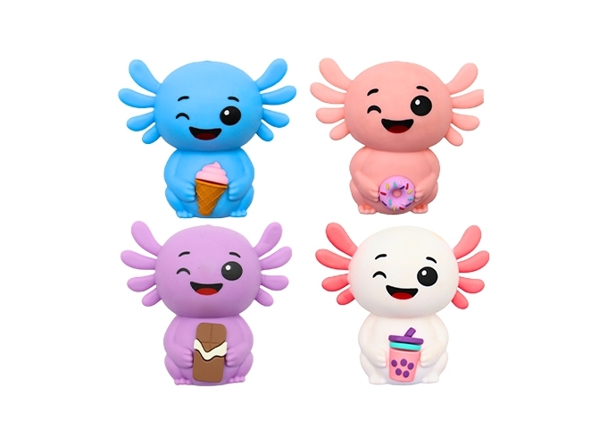 KAWAI ANTISTRESS AXOLOTL GEL 4 COUL. ASS. (BTE.12)