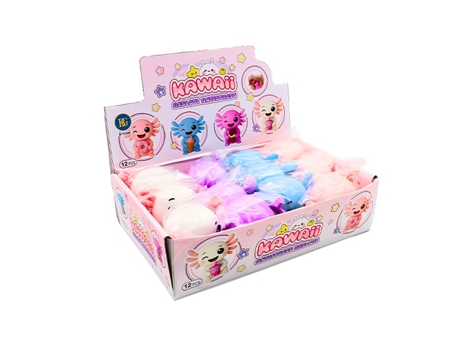 KAWAI ANTISTRESS AXOLOTL GEL 4 COUL. ASS. (BTE.12)