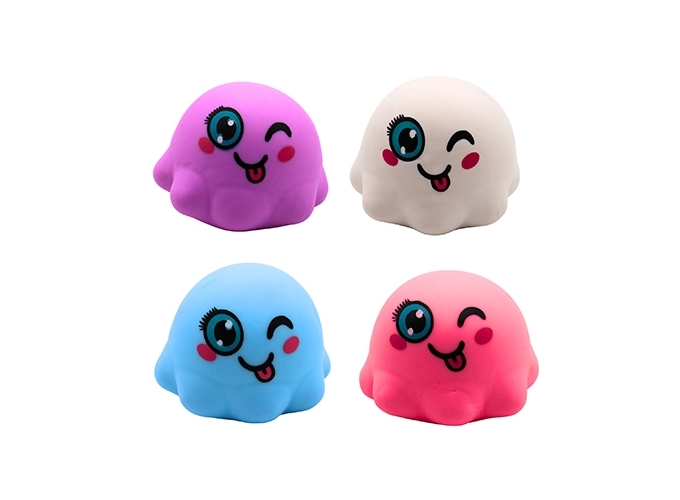 KAWAI ANTISTRESS PIEUVRE 8CM 4 COUL. ASS. (BTE.12)