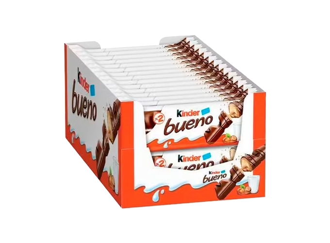 KINDER BUENO PACK 2 BARRES (30)