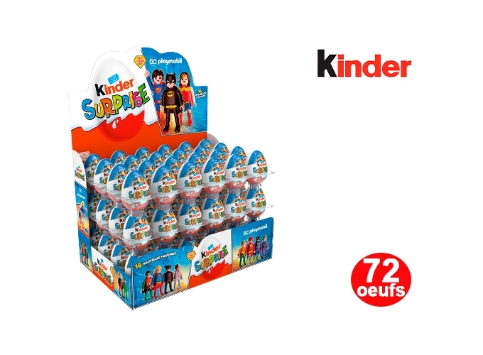 KINDER SURPRISE DC PLAYMOBIL (PR.72)