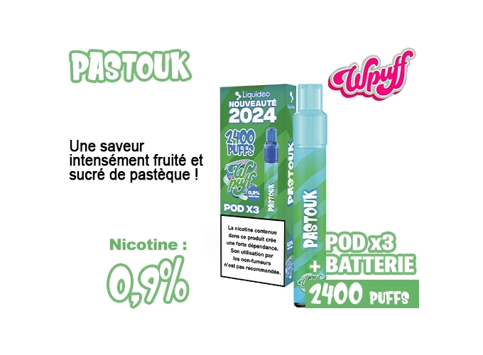 KIT 2.0 BATTERIE  3 POD PASTEQUE 0.9%