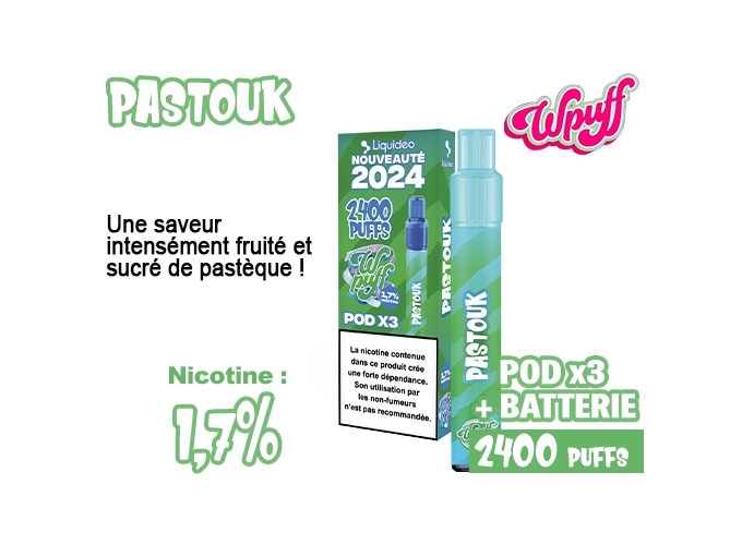 KIT 2.0 BATTERIE  3 POD PASTEQUE 1.7%