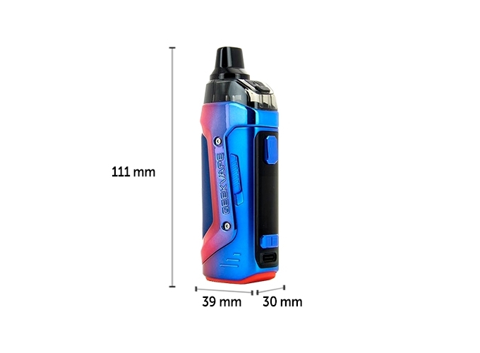 KIT AEGIS BOOST 2 GEEK VAP B60 BLUE RED