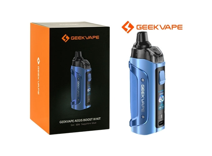 KIT AEGIS BOOST 3 GEEKVAP SAPPHIRE BLUE