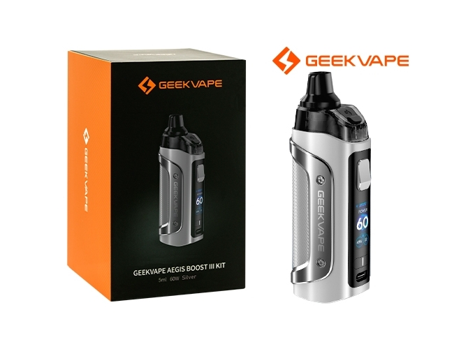 KIT AEGIS BOOST 3 GEEKVAP SILVER