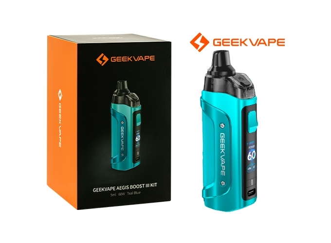 KIT AEGIS BOOST 3 GEEKVAP TEAL BLUE