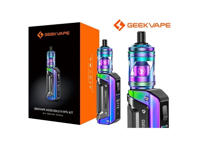 KIT AEGIS SOLO 3 MTL GEEKVAP RAINBOW