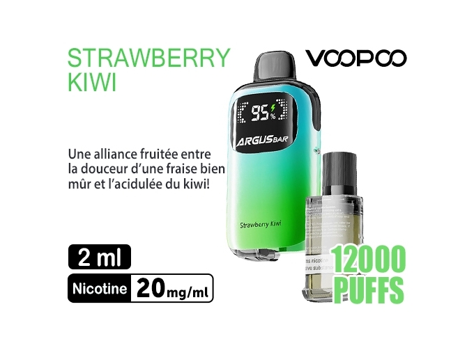 KIT ARGUS BAR PRIME FRAISE KIWI 20MG