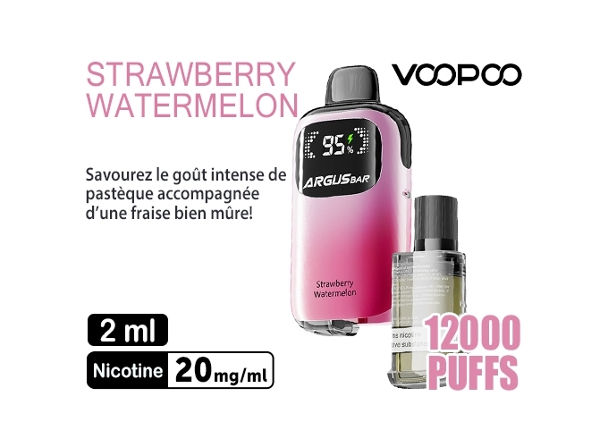 KIT ARGUS BAR PRIME PASTEQUE FRAISE 20MG