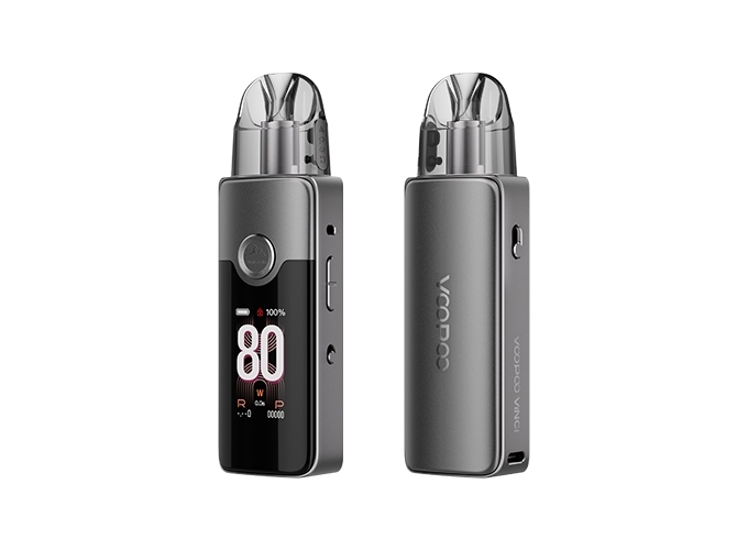 KIT ARGUS E80 3000 mha VOOPOO   GRIS METAL