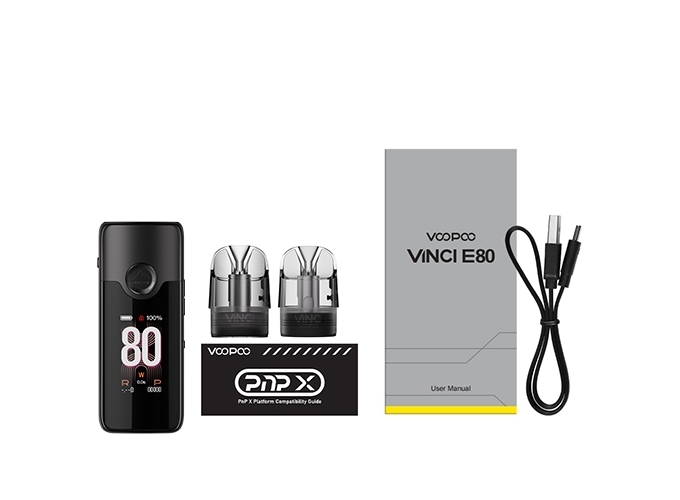 KIT ARGUS E80 3000 mha VOOPOO   NOIRE