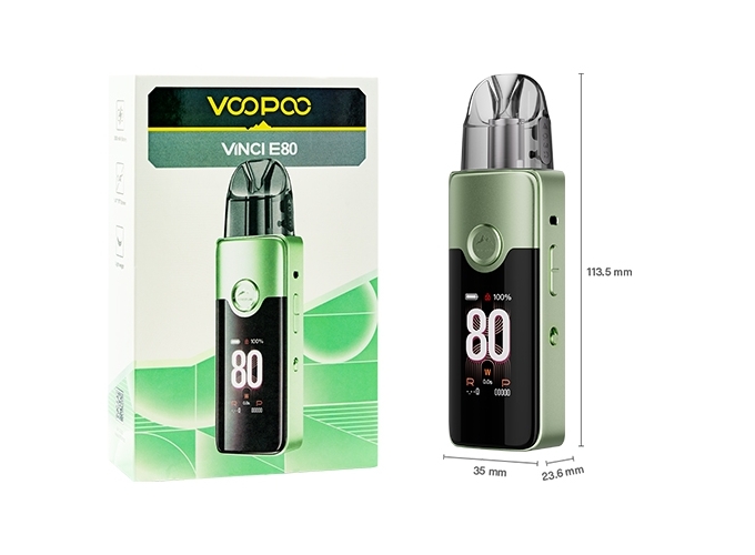KIT ARGUS E80 3000 mha VOOPOO   VERTE