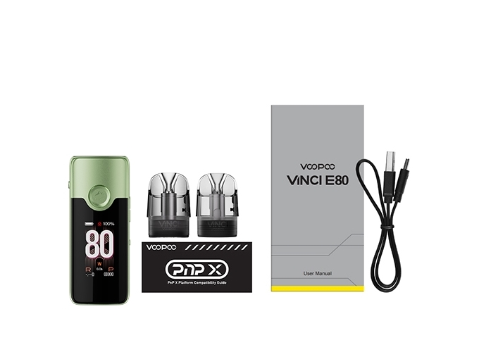KIT ARGUS E80 3000 mha VOOPOO   VERTE