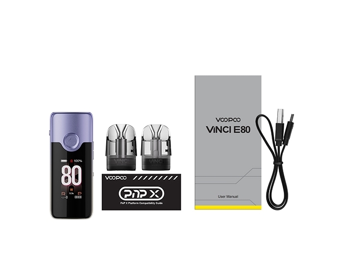 KIT ARGUS E80 3000 mha VOOPOO   VIOLET ET OR