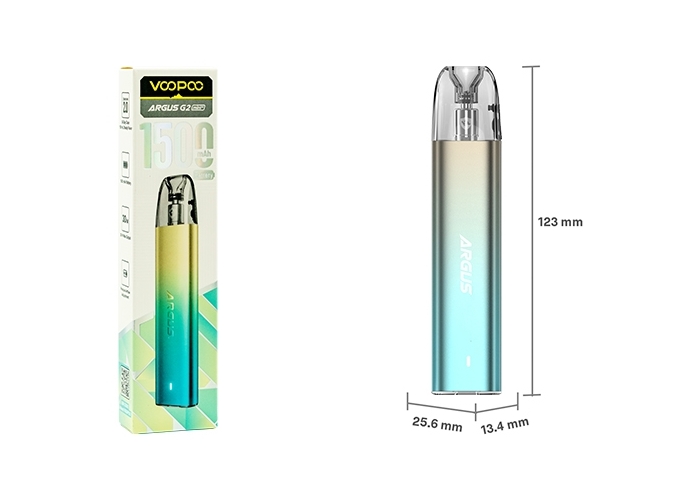 KIT ARGUS G2 MINI  1500 mha VOOPOO   VERTE