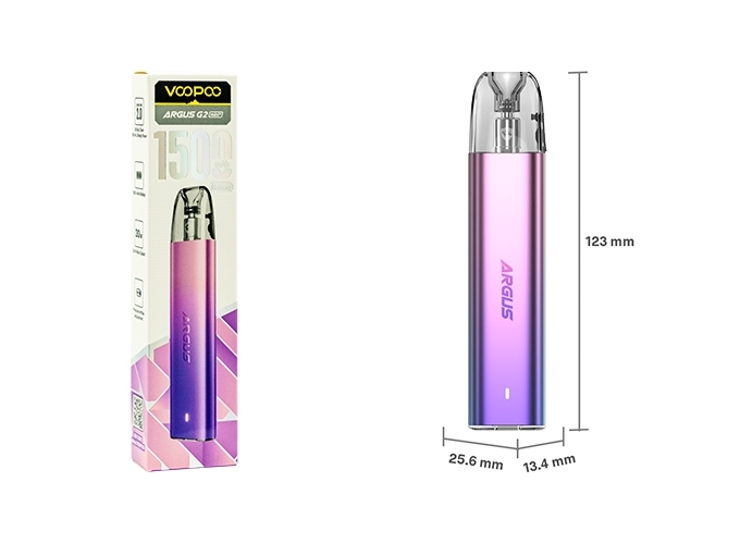 KIT ARGUS G2 MINI  1500 mha VOOPOO   VIOLET PINK