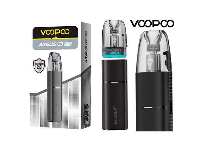 KIT ARGUS G3 MINI 1350 mha VOOPOO   BLACK