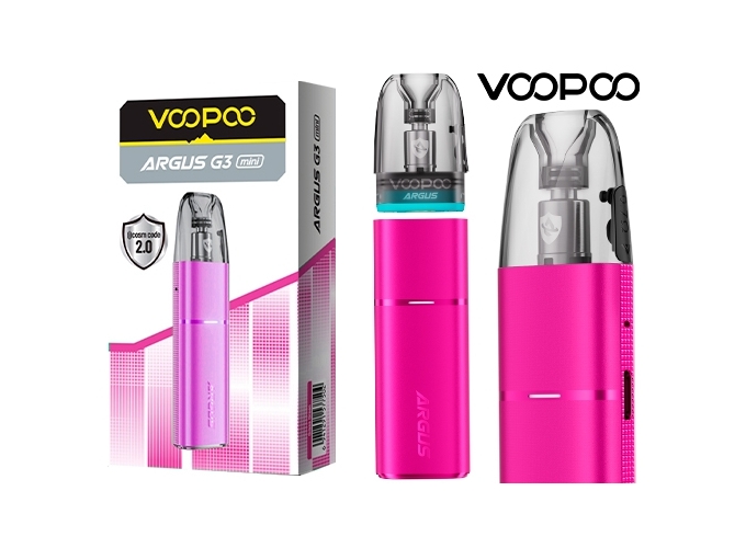 KIT ARGUS G3 MINI 1350 mha VOOPOO   HOT PINK