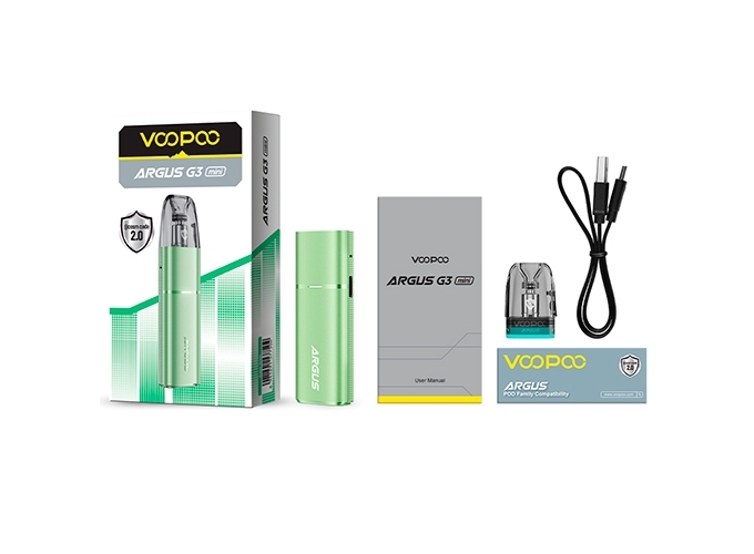 KIT ARGUS G3 MINI 1350 mha VOOPOO   ROSE OR