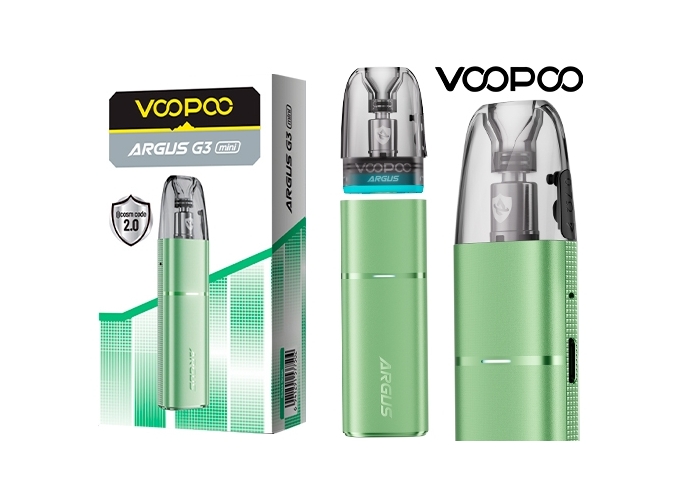 KIT ARGUS G3 MINI 1350 mha VOOPOO   VERTE