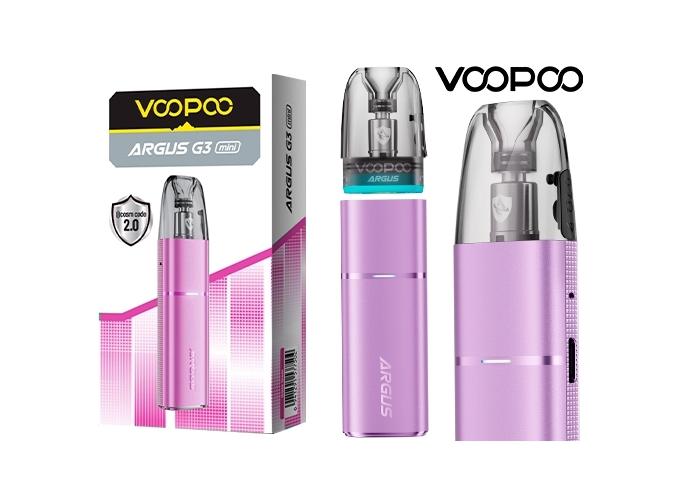KIT ARGUS G3 MINI 1350 mha VOOPOO   VIOLETTE