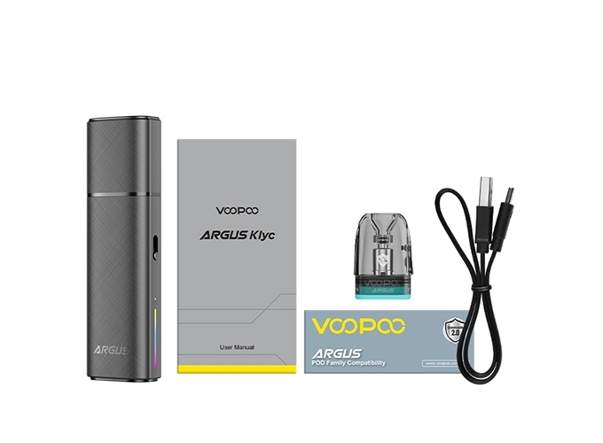 KIT ARGUS KLIC 1350 mha VOOPOO   MYSTIC GRAY
