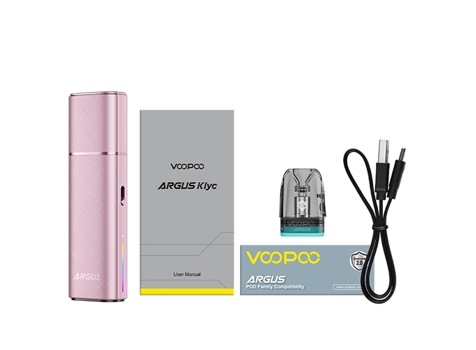 KIT ARGUS KLIC 1350 mha VOOPOO   ROSE