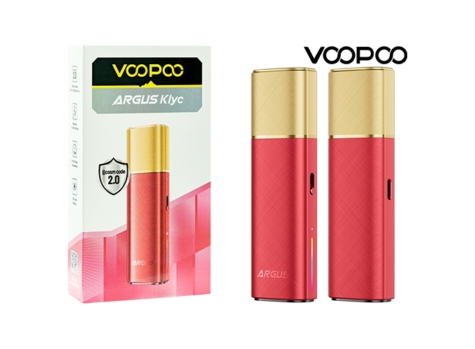 KIT ARGUS KLIC 1350 mha VOOPOO   ROUGE ET OR