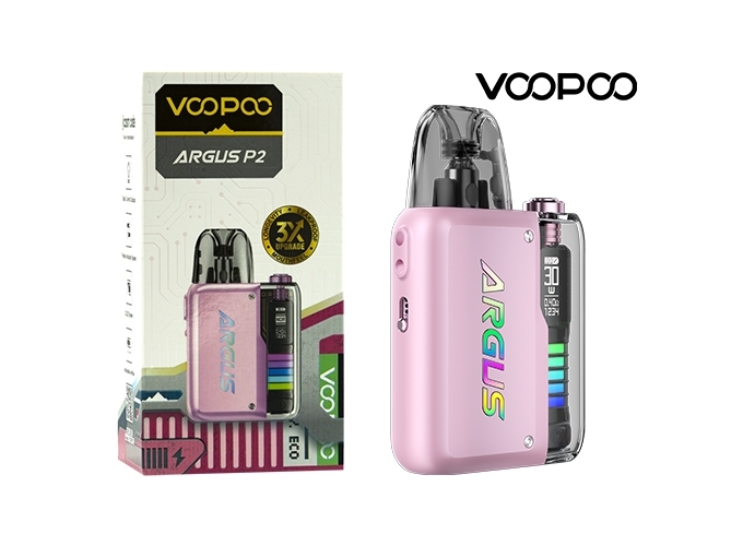 KIT ARGUS P2 1100 mha VOOPOO   CRYSTAL PINK