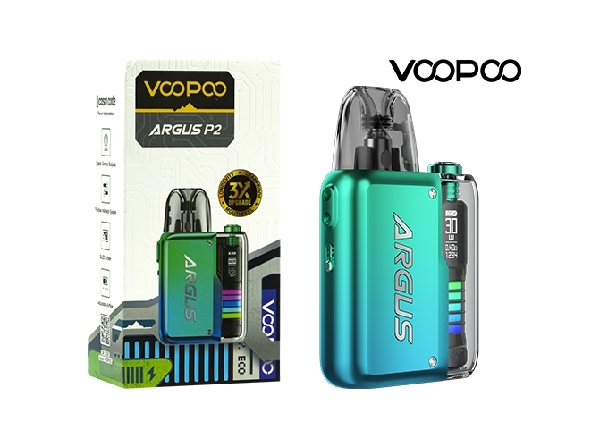 KIT ARGUS P2 1100 mha VOOPOO   NEON BLUE