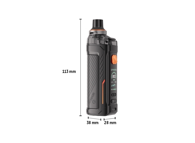 KIT ARMOUR G MTL VAPORESSO 3000 MHA BLACK