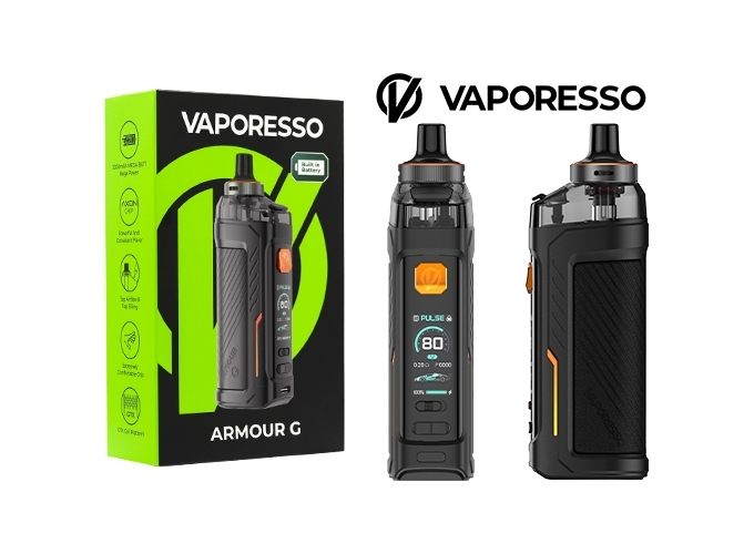KIT ARMOUR G MTL VAPORESSO 3000 MHA BLACK