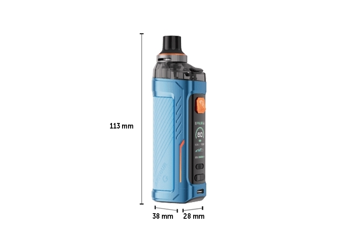 KIT ARMOUR G MTL VAPORESSO 3000 MHA BLEUE