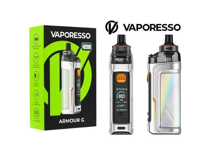 KIT ARMOUR G MTL VAPORESSO 3000 MHA GRISE