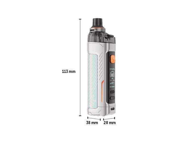 KIT ARMOUR G MTL VAPORESSO 3000 MHA GRISE