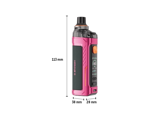 KIT ARMOUR G MTL VAPORESSO 3000 MHA ROSE