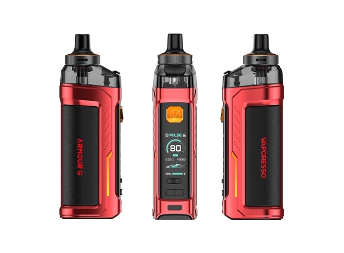 KIT ARMOUR G MTL VAPORESSO 3000 MHA ROUGE