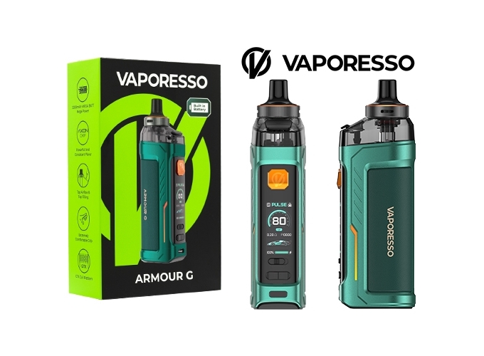 KIT ARMOUR G MTL VAPORESSO 3000 MHA VERTE