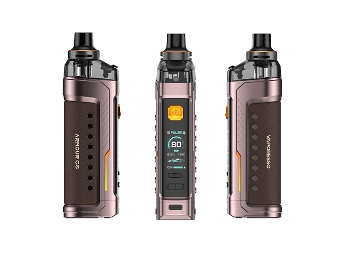 KIT ARMOUR GS DTL VAPORESSO MARRON ( SS ACCU)