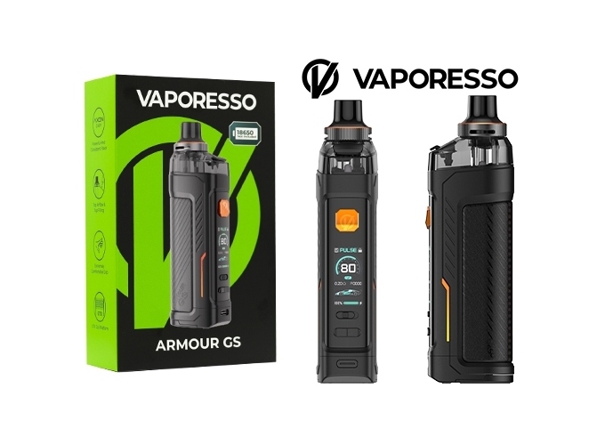 KIT ARMOUR GS DTL VAPORESSO NOIRE ( SS ACCU)