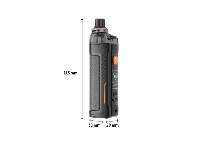 KIT ARMOUR GS DTL VAPORESSO NOIRE ( SS ACCU)