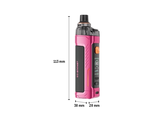 KIT ARMOUR GS DTL VAPORESSO ROSE ( SS ACCU)