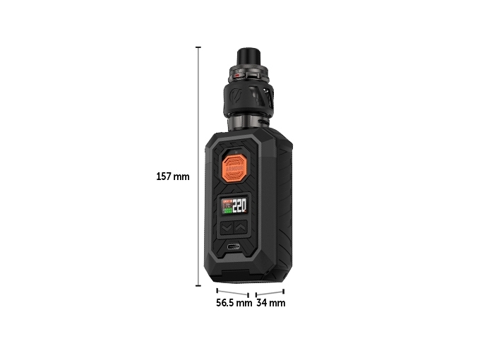 KIT ARMOUR MAX VAPORESSO BLACK ( sans accus)