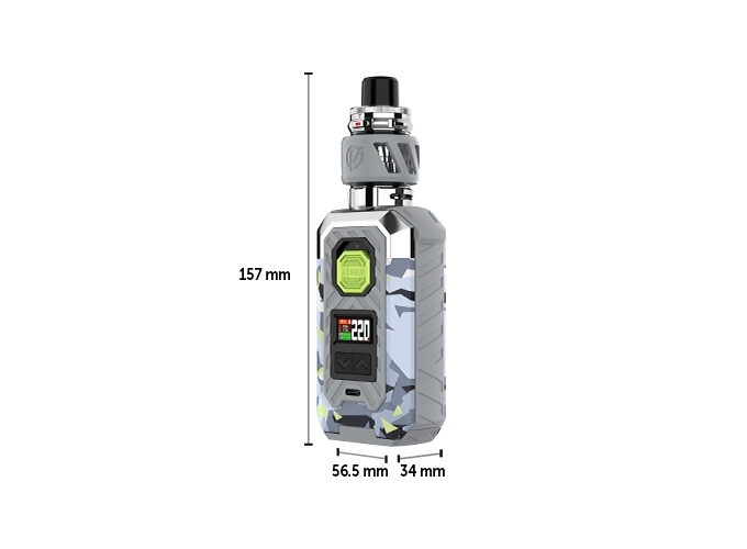 KIT ARMOUR MAX VAPORESSO CAMO BLUE( sans accus)