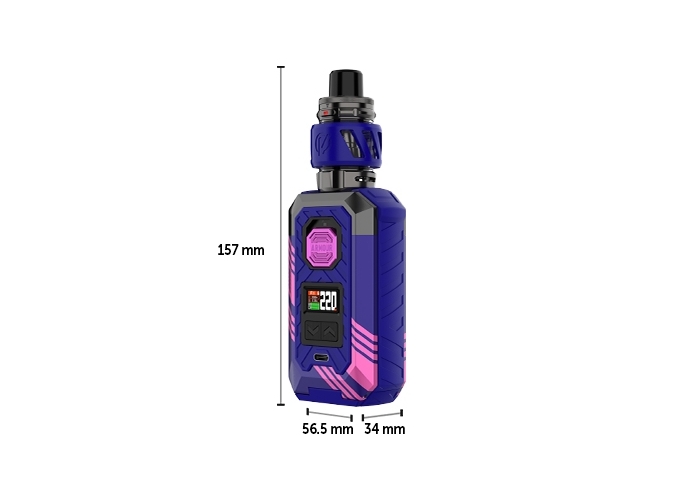 KIT ARMOUR MAX VAPORESSO CYBER BLUE( sans accus)
