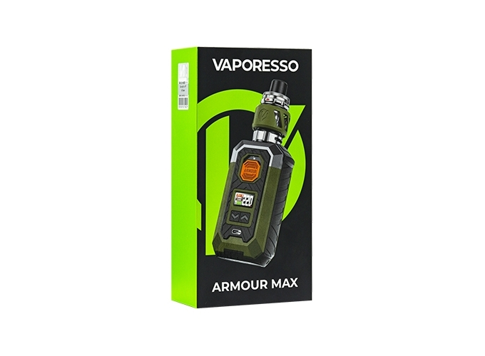 KIT ARMOUR MAX VAPORESSO GREEN ( sans accus)