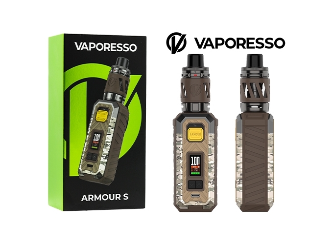 KIT ARMOUR S VAPORESS CAMO BROWN (accu non fourni)