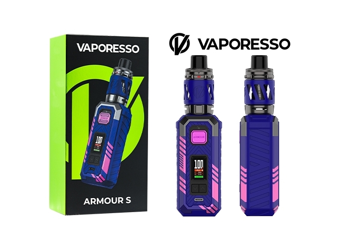 KIT ARMOUR S VAPORESS CYBER BLUE(accu non fourni)