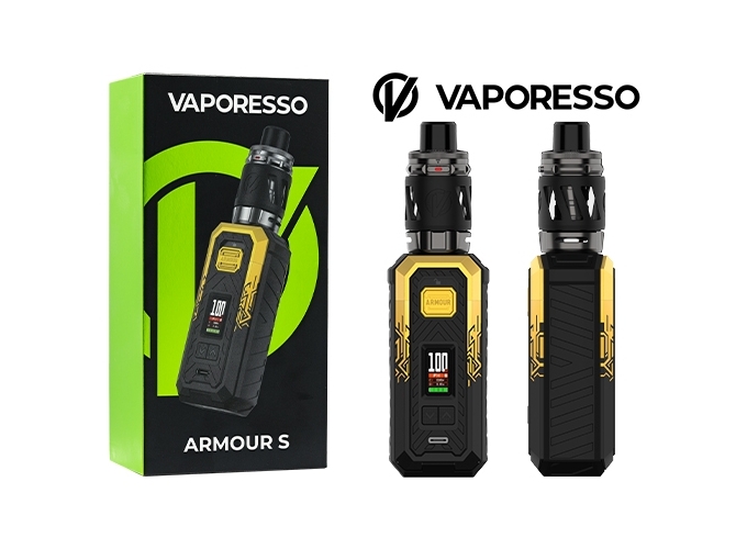 KIT ARMOUR S VAPORESS CYBER GOLD(accu non fourni)